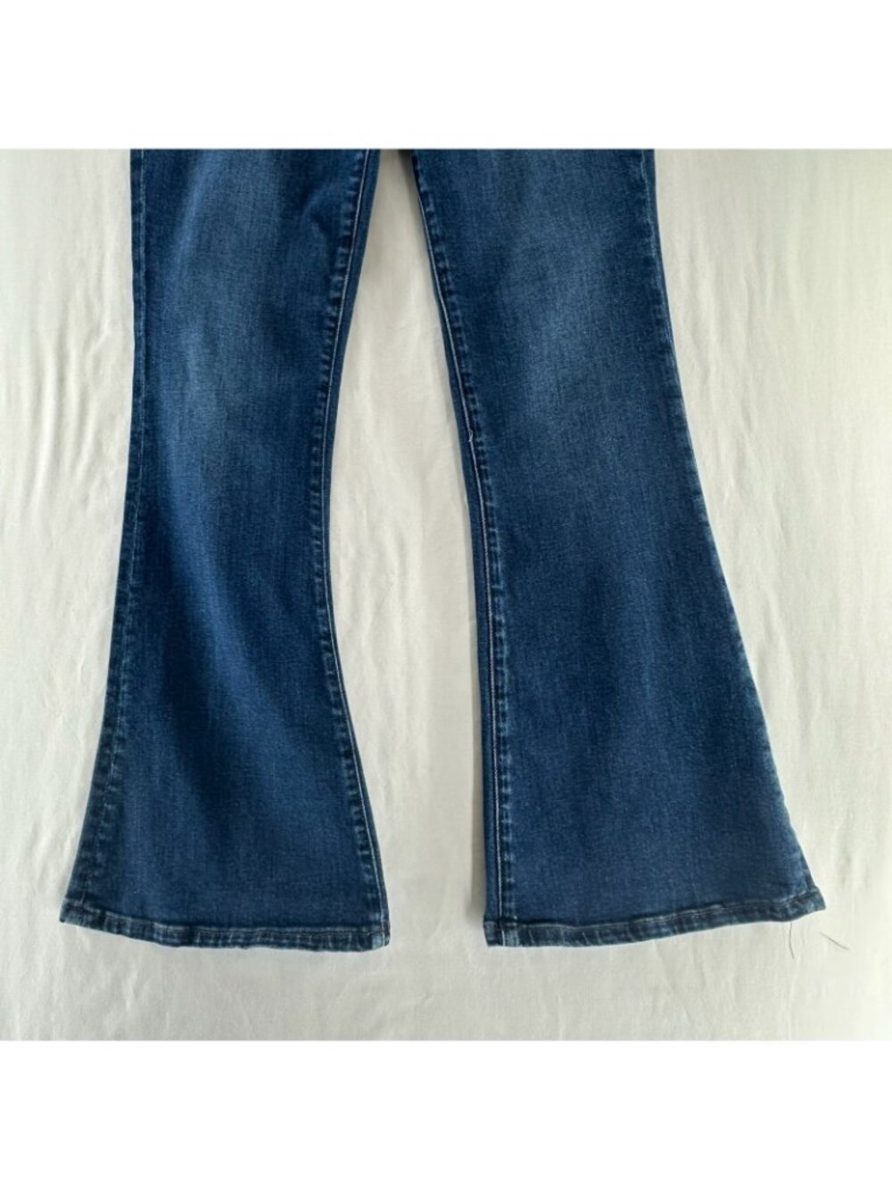Kut From The Kloth Stella Fab Ab Flare Jeans Women 6 High Rise Stretch Dark Wash - Picture 7 of 13